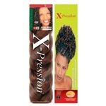 Hair extensions  x-pression ultra  braid  color 99J